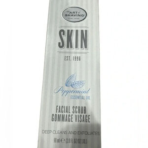 The art of shaving facial scrub grommage visage